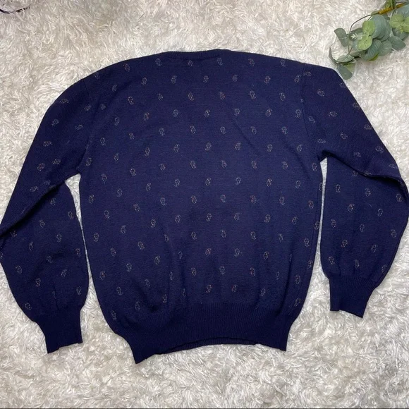 SOLD Vintage Lord And Taylor Wool Knit Sweater - Picture 4 of 4